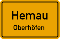 Oberhöfen in 93155 Hemau (Oberhöfen)