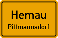 Straßenverzeichnis Hemau Pittmannsdorf