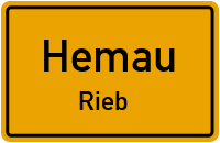 Straßenverzeichnis Hemau Rieb
