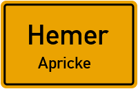 Rehpfad in 58675 Hemer (Apricke)