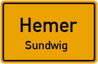 Bahnhofstraße in HemerSundwig