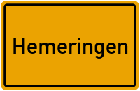 City Sign Hemeringen