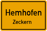 Kellerstraße in HemhofenZeckern