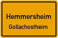 Rodheimer Straße in 97258 Hemmersheim (Gollachostheim)