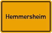 Baldersheimer Weg in 97258 Hemmersheim