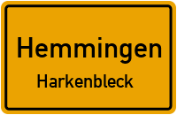 Straßenverzeichnis Hemmingen Harkenbleck