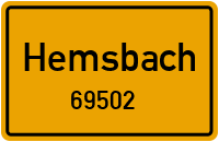 69502 Hemsbach