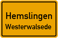 Rotenburger Straße in HemslingenWesterwalsede