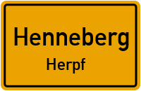 Burgweg in HennebergHerpf