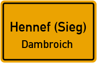 Pleistalstraße in Hennef (Sieg)Dambroich