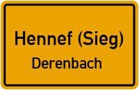 Straßenverzeichnis Hennef (Sieg) Derenbach
