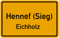 Straßenverzeichnis Hennef (Sieg) Eichholz
