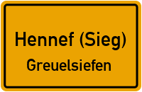 Straßenverzeichnis Hennef (Sieg) Greuelsiefen