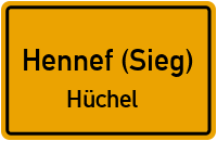 Straßenverzeichnis Hennef (Sieg) Hüchel