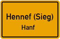 Ärgefeldstraße in Hennef (Sieg)Hanf