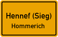 Straßenverzeichnis Hennef (Sieg) Hommerich