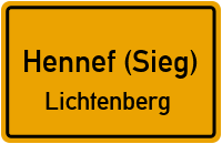 Hohner Weg in 53773 Hennef (Sieg) (Lichtenberg)