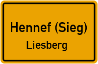 Straßenverzeichnis Hennef (Sieg) Liesberg