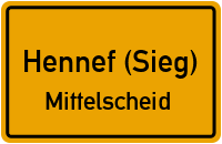 Mertener Straße in Hennef (Sieg)Mittelscheid