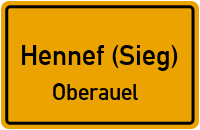Straßenverzeichnis Hennef (Sieg) Oberauel