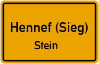 Straßenverzeichnis Hennef (Sieg) Stein
