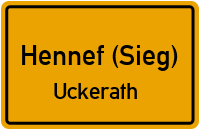 Straßenverzeichnis Hennef (Sieg) Uckerath