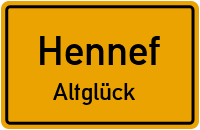 Straßen in Hennef Altglück