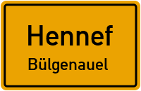 Straßen in Hennef Bülgenauel