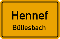 Straßen in Hennef Büllesbach