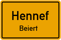 Straßen in Hennef Beiert