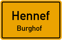 Straßen in Hennef Burghof