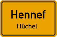Busstraße in HennefHüchel