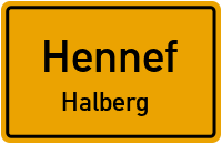 Straßen in Hennef Halberg