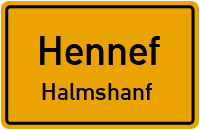 Straßen in Hennef Halmshanf