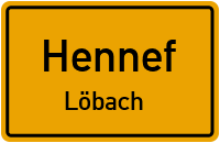 Straßen in Hennef Löbach