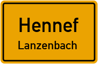 Straßen in Hennef Lanzenbach