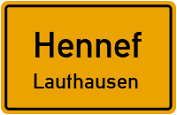 Straßen in Hennef Lauthausen
