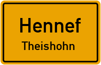 Straßen in Hennef Theishohn