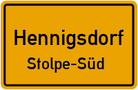 Rehschneise in HennigsdorfStolpe-Süd