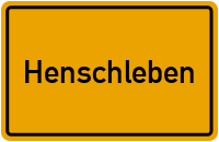Henschleben in Thüringen