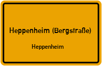 Opelstraße in 64646 Heppenheim (Bergstraße) (Heppenheim)