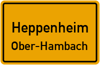 Unterer Lindensteinweg in HeppenheimOber-Hambach