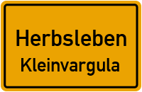 Dorfstraße in HerbslebenKleinvargula
