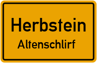 Straßenverzeichnis Herbstein Altenschlirf