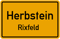 Straßenverzeichnis Herbstein Rixfeld
