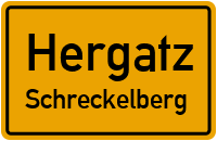 Schreckelberger Weg in HergatzSchreckelberg
