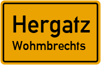 Schlossweg in HergatzWohmbrechts