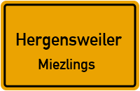 Miezlings in HergensweilerMiezlings
