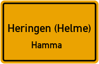 Hinterstraße in Heringen (Helme)Hamma
