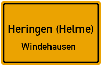 Kirchstraße in Heringen (Helme)Windehausen